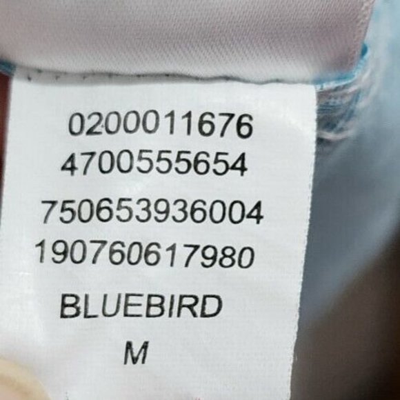 CHAPS Blue Plaid Stretch Poplin Short Sleeve Button Down Shirt Size Medium - Picture 11 of 11